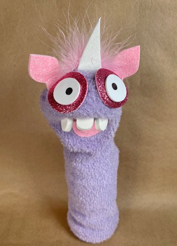 Juicebox the Sock Puppet Sparkle-corn