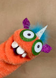 Marmalade the Sock Puppet Sparkle-corn