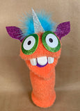 Marmalade the Sock Puppet Sparkle-corn