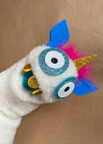 Slurp the Sock Puppet Sparkle-corn