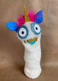 Slurp the Sock Puppet Sparkle-corn