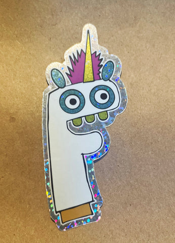 Slurp the Sparklecorn Sticker